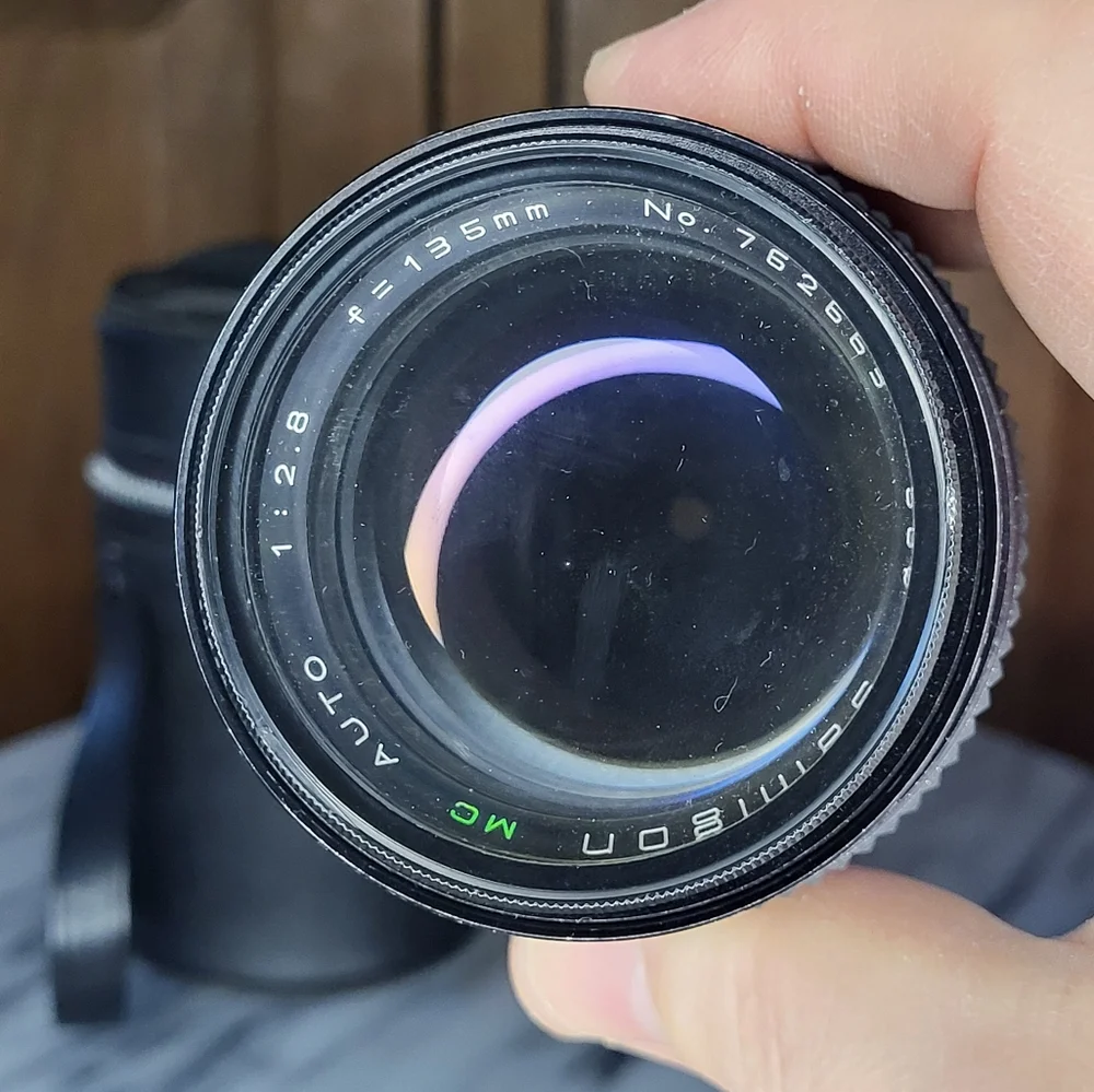 Samigon 135mm UV Camera Lens with Case